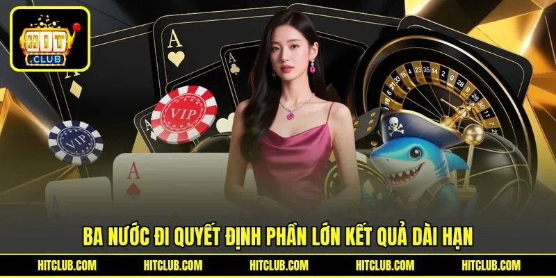 Các nước đi quyết định phần lớn kết quả dài hạn