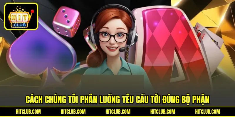 Cách để phân luồng yêu cầu tới đúng bộ phận