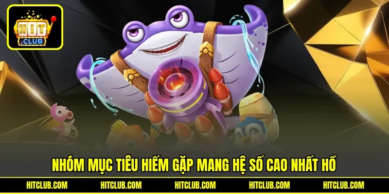 Nhóm mục tiêu hiếm gặp mang hệ số cao nhất hồ