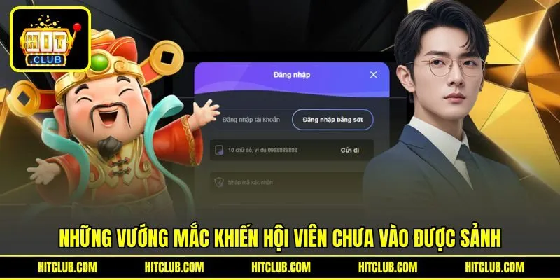Những sự cố khiến hội viên chưa vào được sảnh